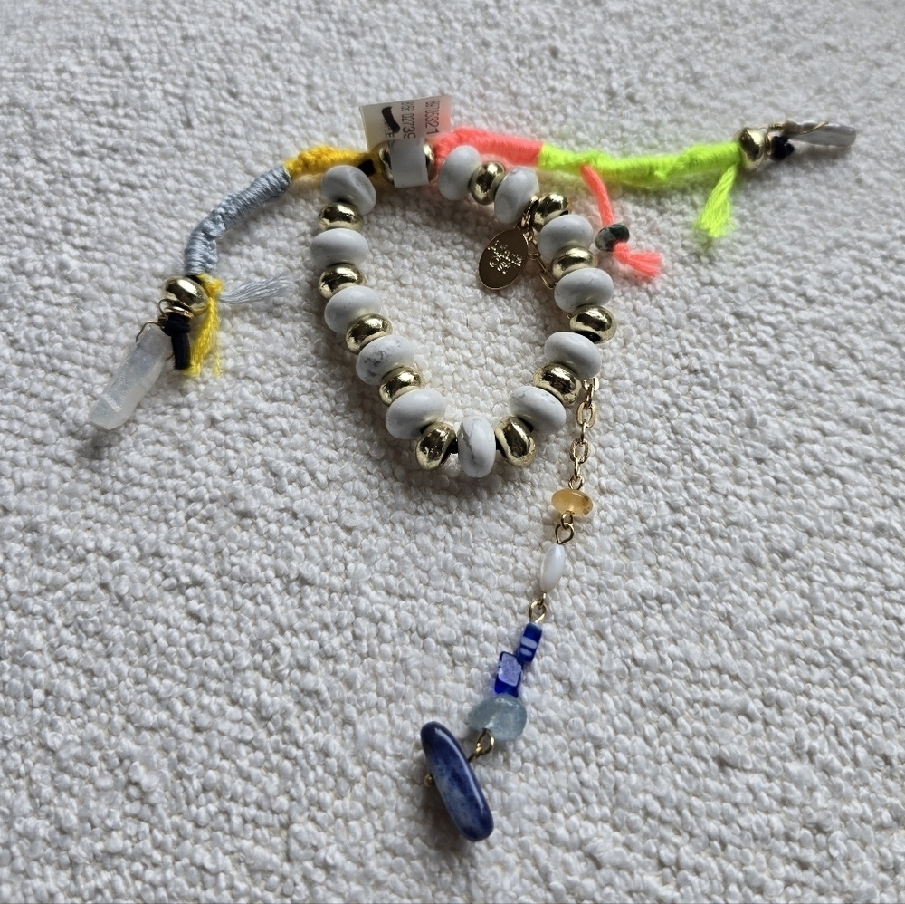 Ariana Ost ( Sold at Anthropologie), Dripping In Sun Hair Tie, Ivory, NWT!!! - Picture 4 of 10